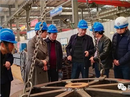 Vice Mayor of Xiangtan City Liu Yongzhen and his delegation conducted a special safety inspection on
