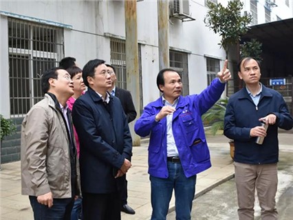 The 18th batch of central doctoral service teams came to Xiangtan Hengxin for research