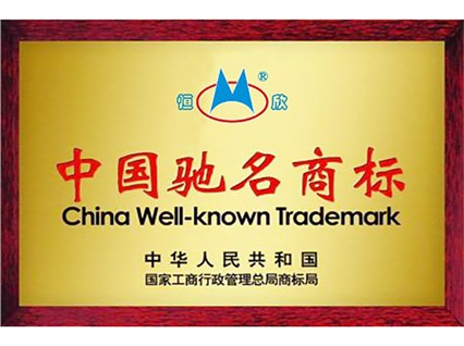 Warm celebration of the trademark "Xiangtan Hengxin" being awarded the title of "Famous Trademark" by the State Administration for Industry and Commerce