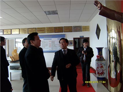 Chen Sanxin, Secretary of the Xiangtan Municipal Party Committee, visited our company to inspect and