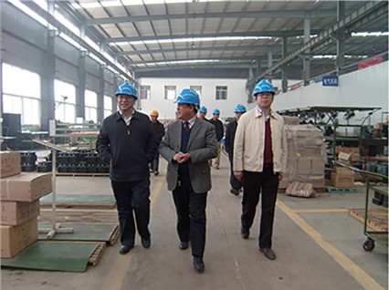 Zhu Chongzhou, Deputy Director of Hunan Provincial Safety Supervision Bureau, Visited Hengxin Indust
