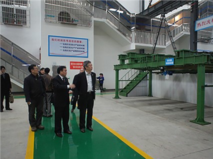 Leaders from the Provincial Machinery Administration Office visited the company to inspect and guide the work