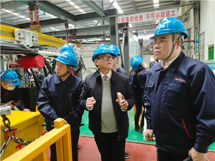 Ping An Electric visited Xiangtan Hengxin for inspection and exchange