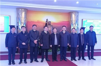 Shaoshan Municipal Party Secretary Cao Weihong and his delegation visited Xiangtan Hengxin to visit 