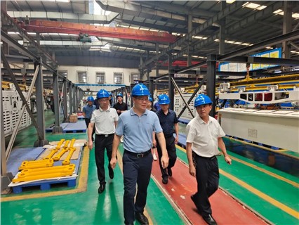 Leaders from the Municipal Science and Technology Bureau visited our company for inspection