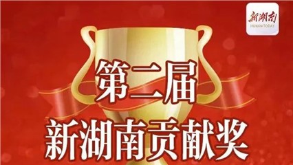 Our company has won the New Hunan Contribution Award again